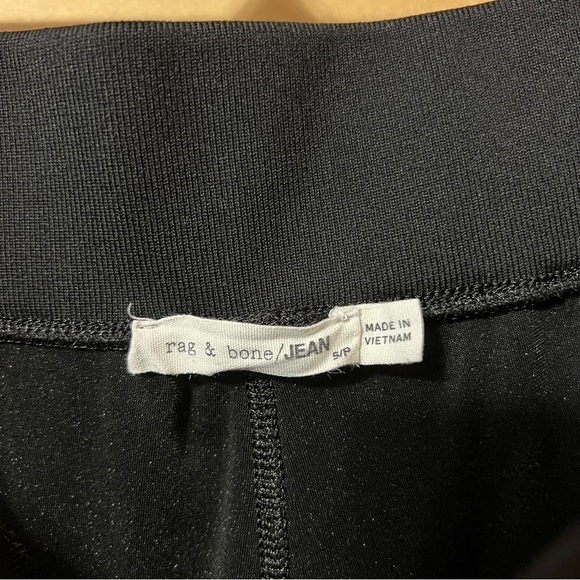 Rag & Bone Jean | Velvet Scout Jogger Pants Pull-On Velour Black Size S - Picture 3 of 13